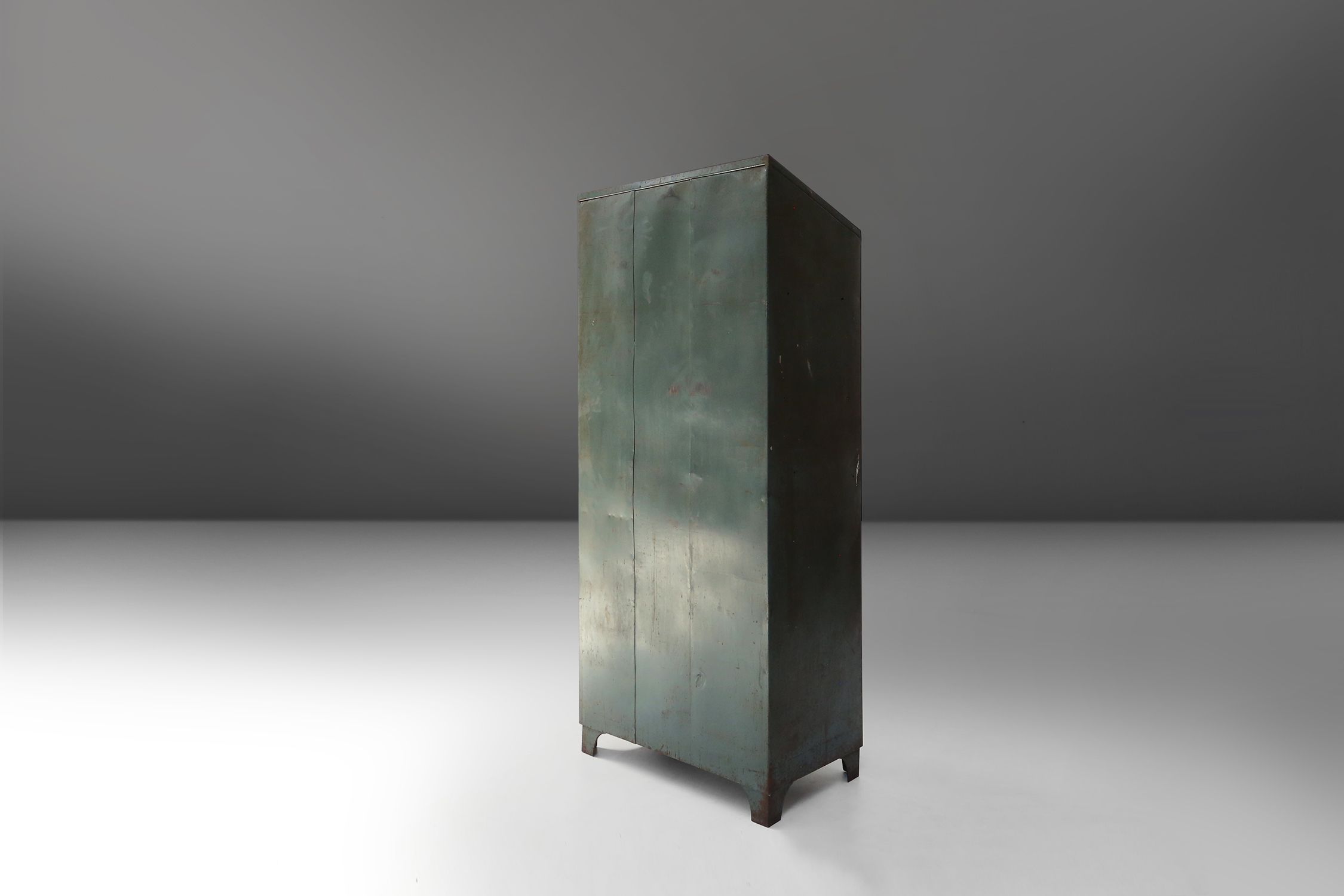 Antique Industrial Storage Locker, France ca. 1910thumbnail